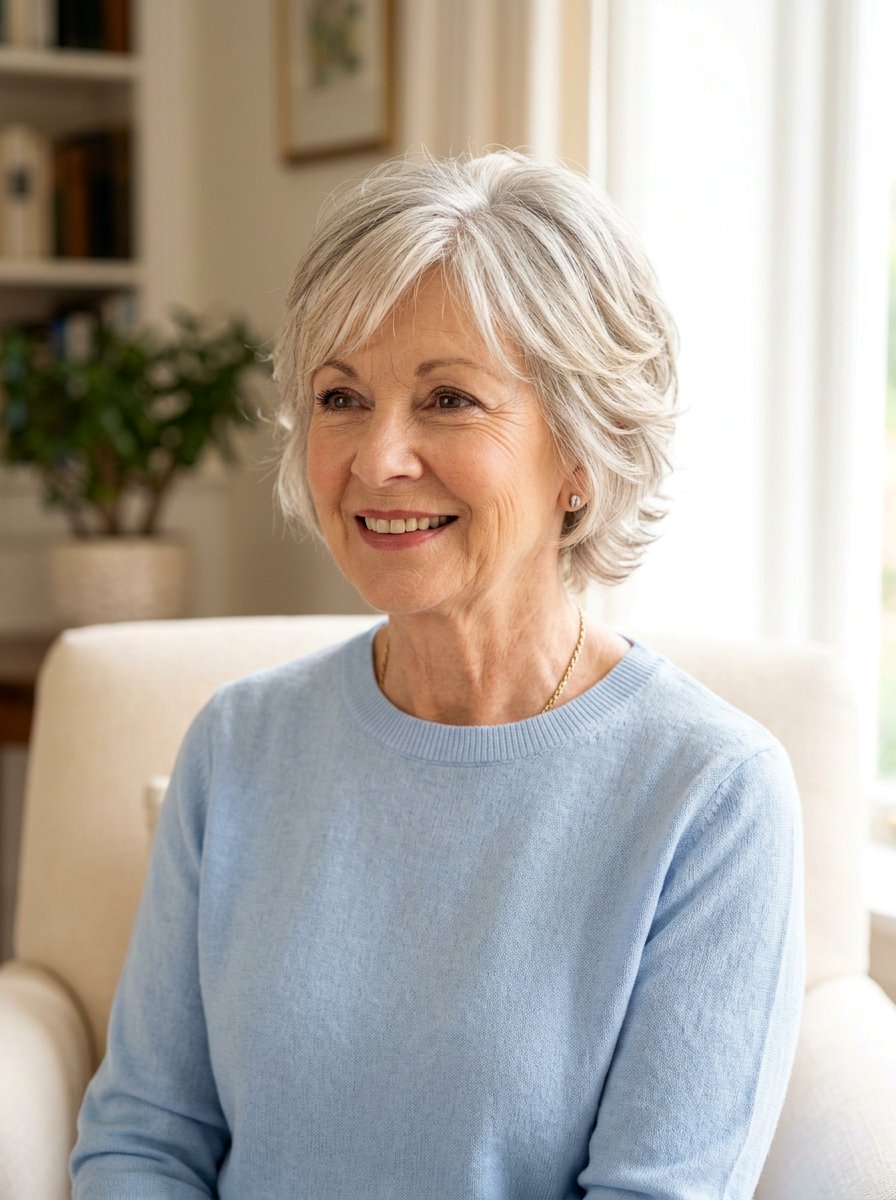 Short Feathered Haircut For Fine Hair Over 60 - 20 short haircut for women over 60 with fine hair - 20 short haircut for women over 60 with fine hair