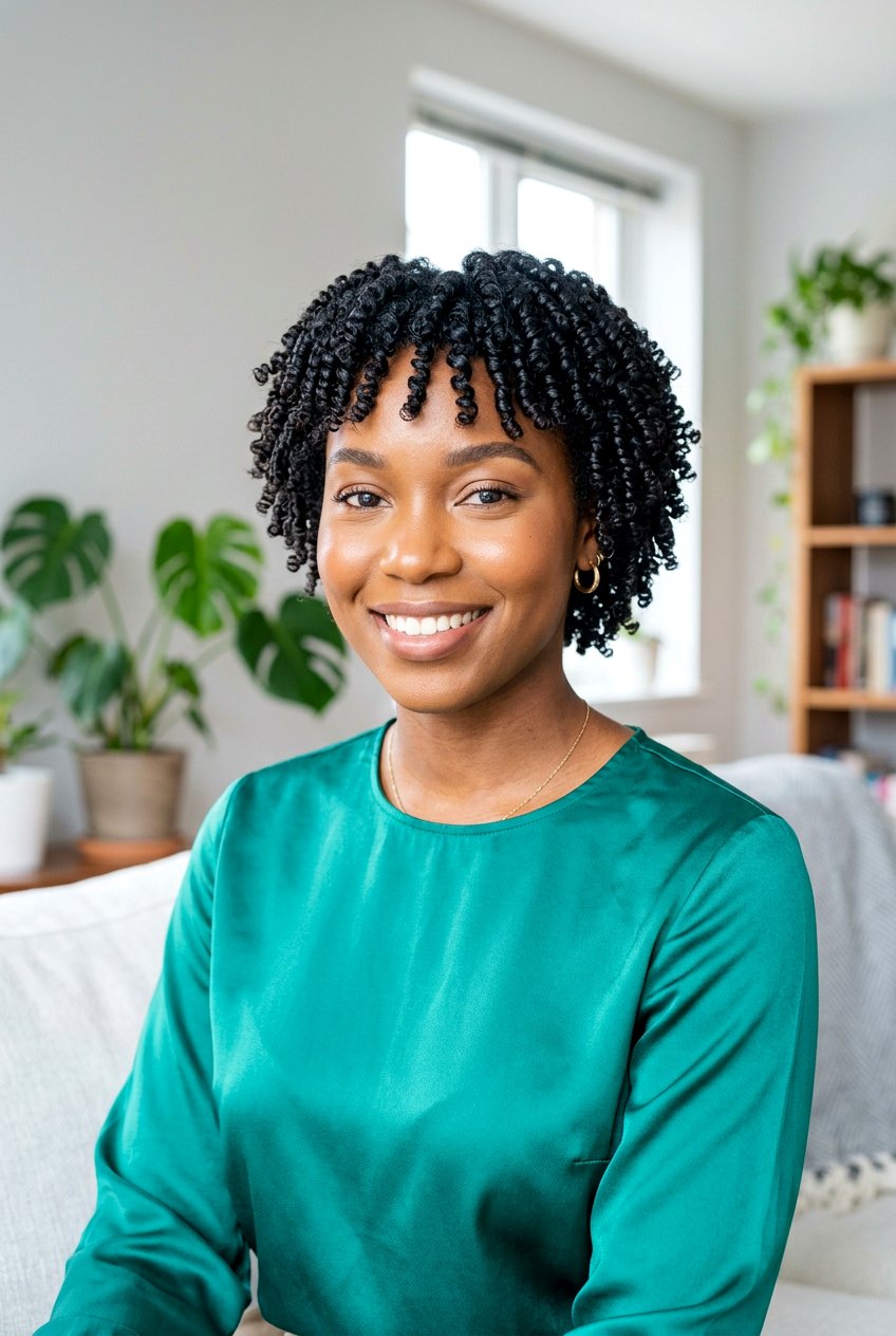 20 Gorgeous Finger Coils Hairstyle For Natural Hair Ideas