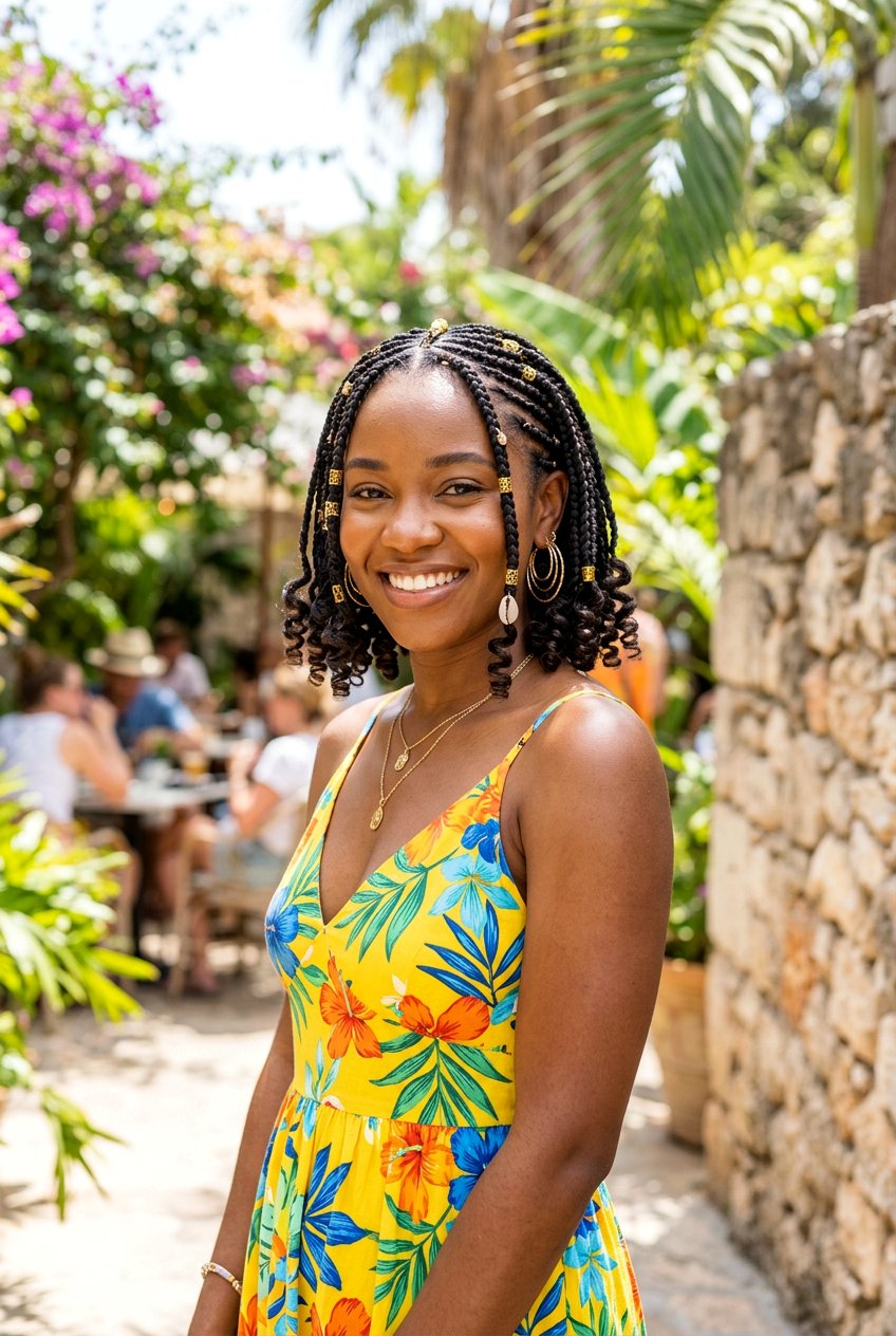 20 Beautiful Fulani Braids With Curly Ends to Try Right Now