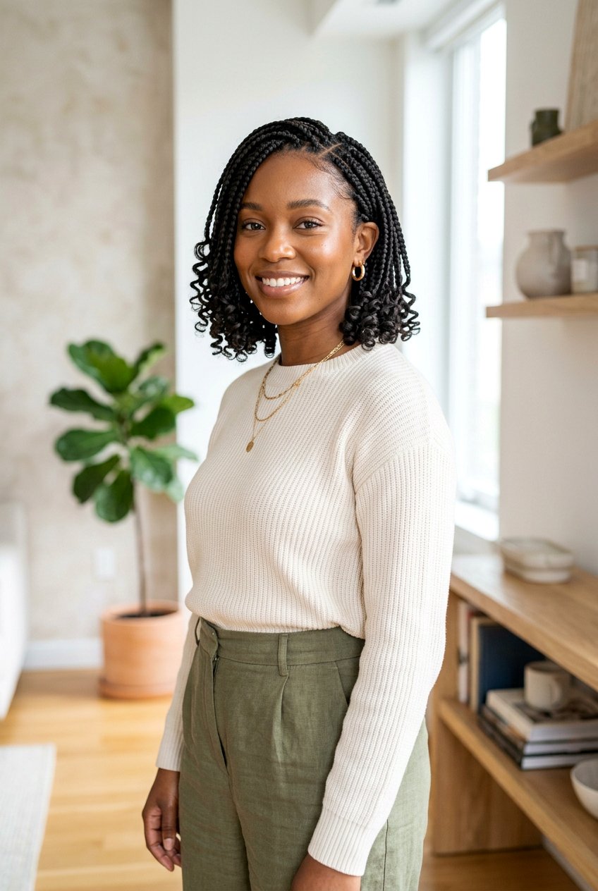 Short Goddess Box Braids - 20 goddess box braids hairstyles - 20 goddess box braids hairstyles