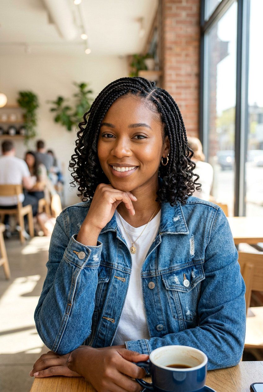 Short Goddess Knotless Braids Bob - 20 goddess knotless braids styles - 20 goddess knotless braids styles