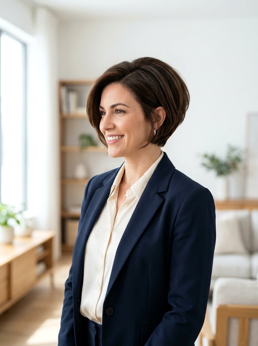 Short Graduated Bob With Volume On Top - 20 short haircut with volume on top - 20 short haircut with volume on top