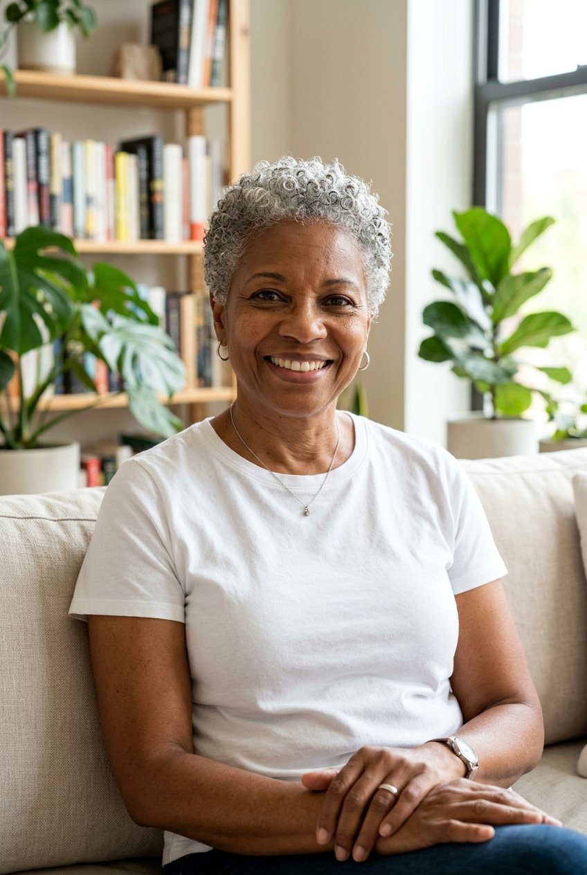 Short Gray Natural Hair - 20 black women gray natural hair ideas - 20 black women gray natural hair ideas