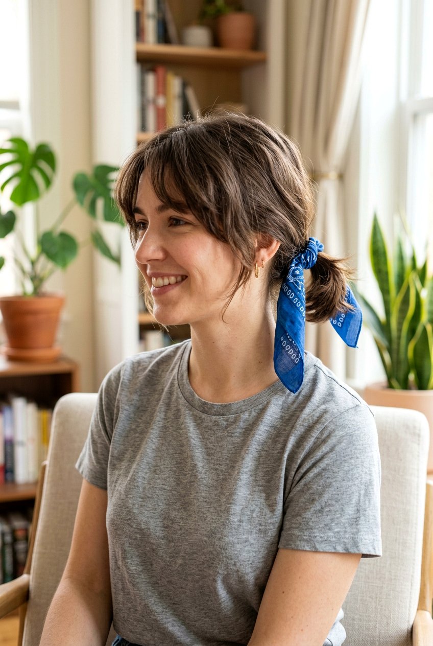 Short Hair Bandana Ponytail - 20 bandana ponytail hairstyle - 20 bandana ponytail hairstyle