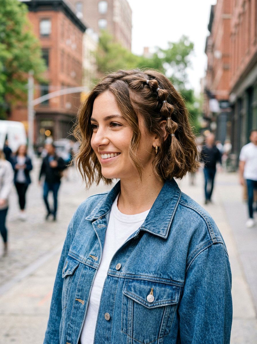 Short Hair Bubble Braids - 20 y2k bubble braid hairstyle - 20 y2k bubble braid hairstyle