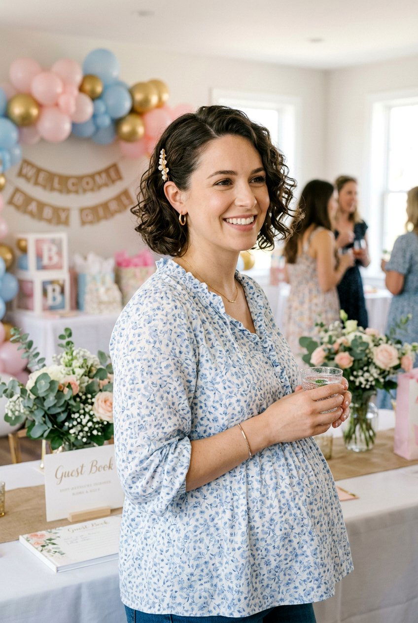 Short Hair Curls Baby Shower Hair - 20 baby shower curls hairstyle - 20 baby shower curls hairstyle