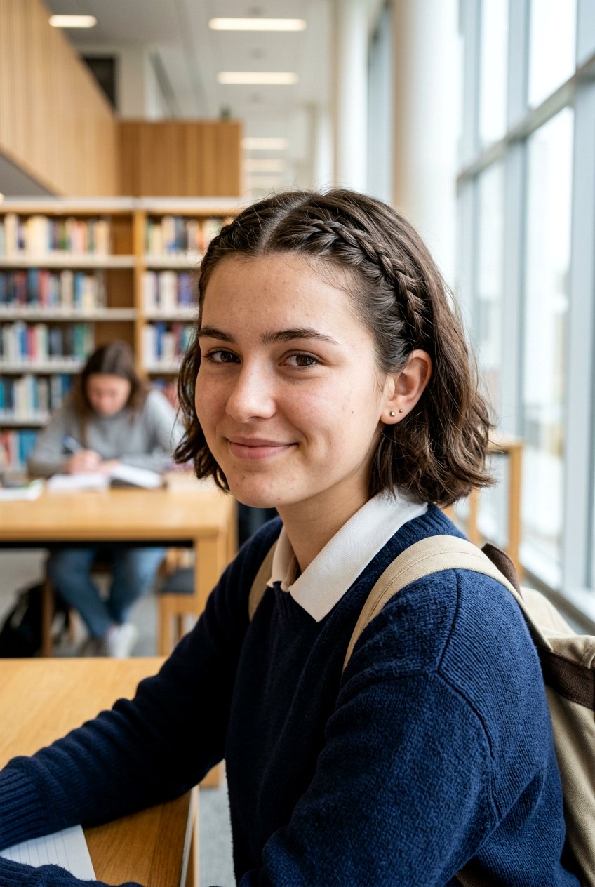 Short Hair Headband Braid - 20 school hairstyle with headband braid - 20 school hairstyle with headband braid