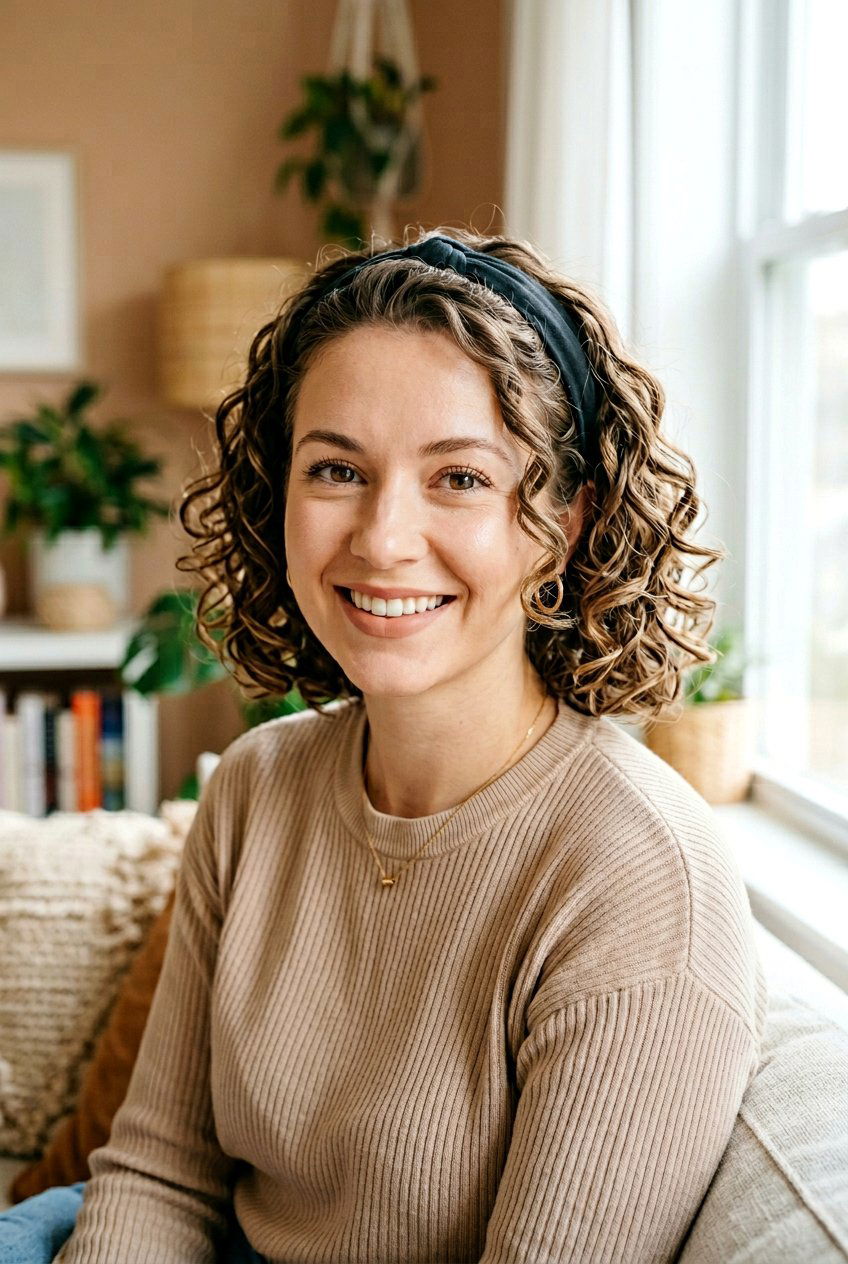 Short Hair Headband Curls - 20 headband curls hairstyle - 20 headband curls hairstyle