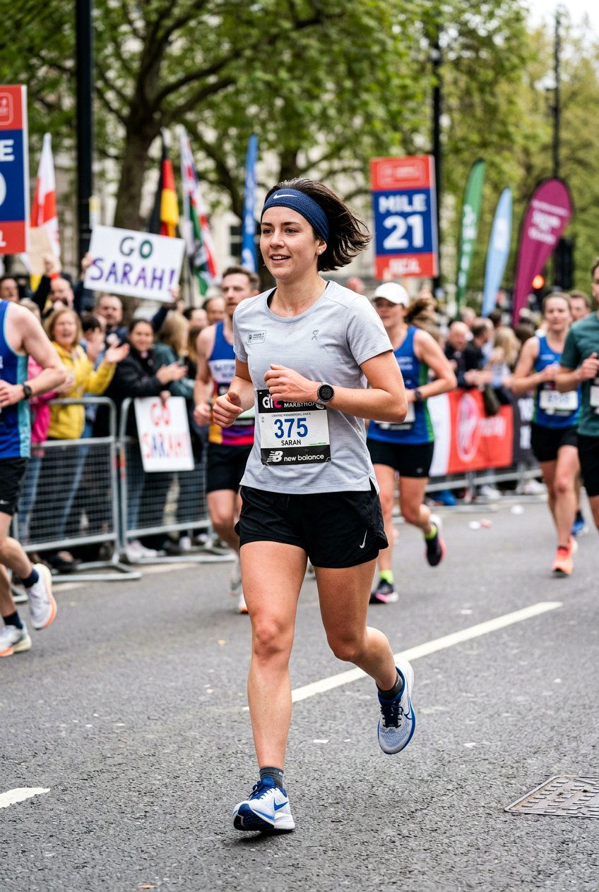 Short Hair Marathon Headband Look - 20 marathon hairstyles for women - 20 marathon hairstyles for women