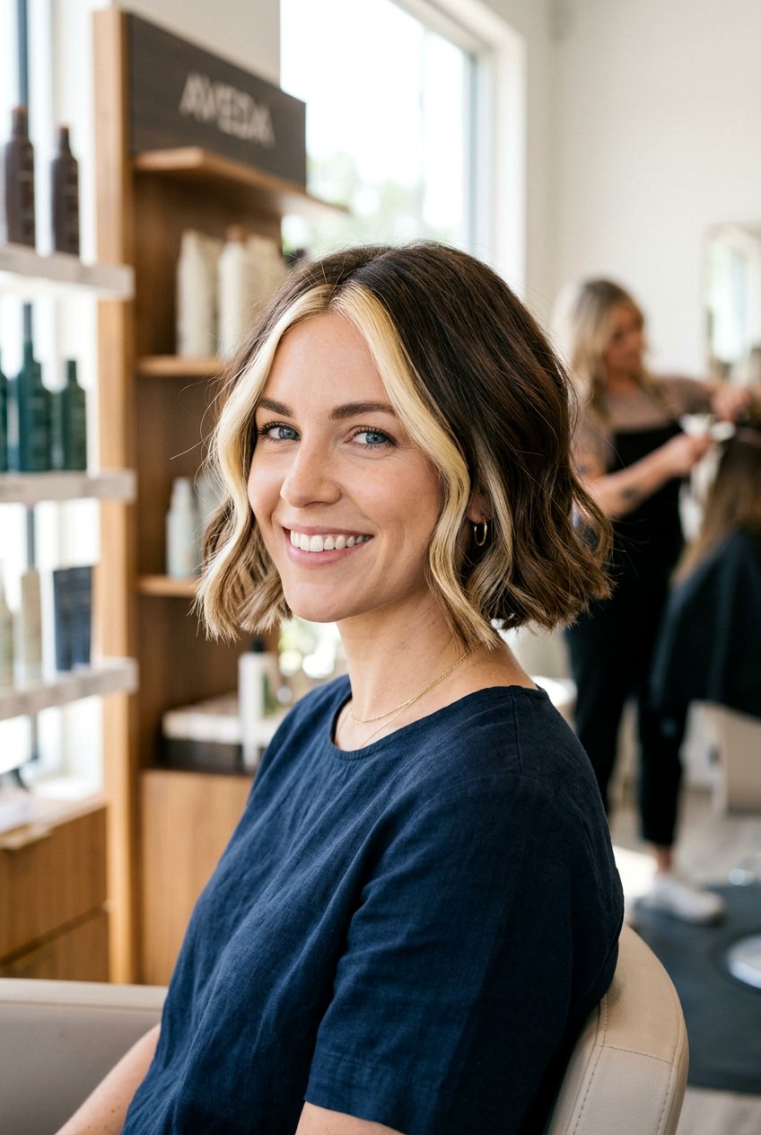 Short Hair Money Piece - 20 money piece hair color - 20 money piece hair color