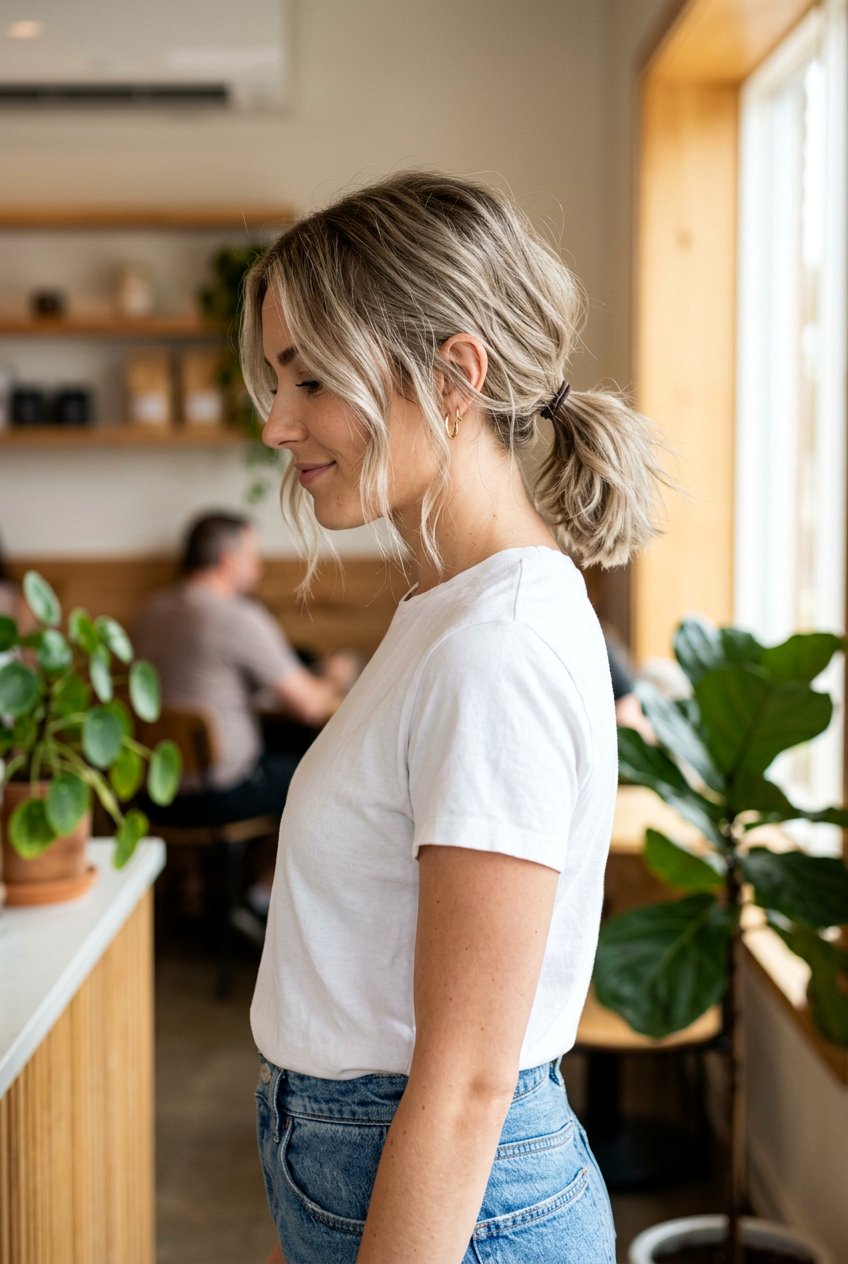 Short Hair Ponytail For Brunch - 20 brunch ponytail hairstyles - 20 brunch ponytail hairstyles