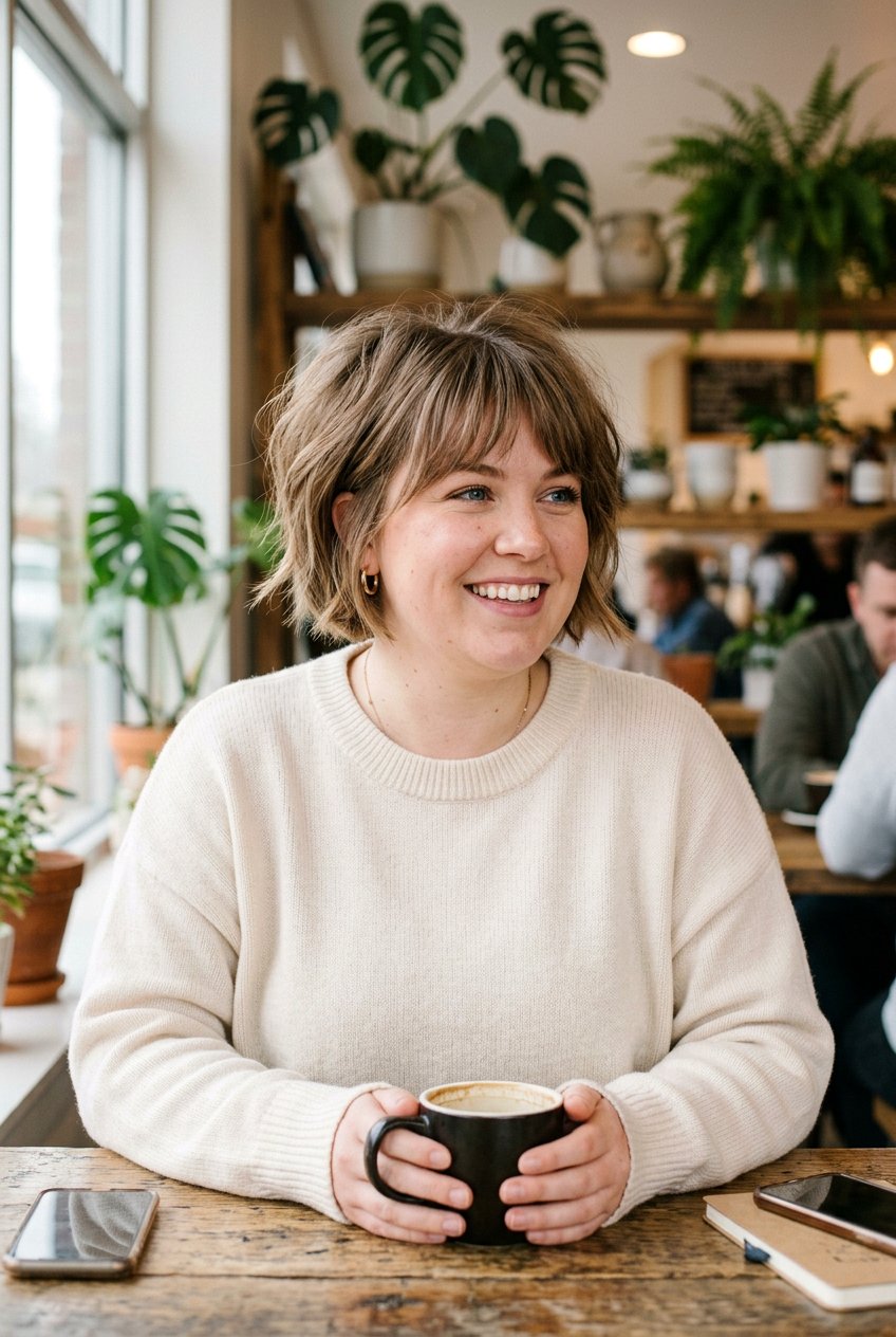 Short Haircut For Round Face With Bangs - 20 best short haircut for round face - 20 best short haircut for round face