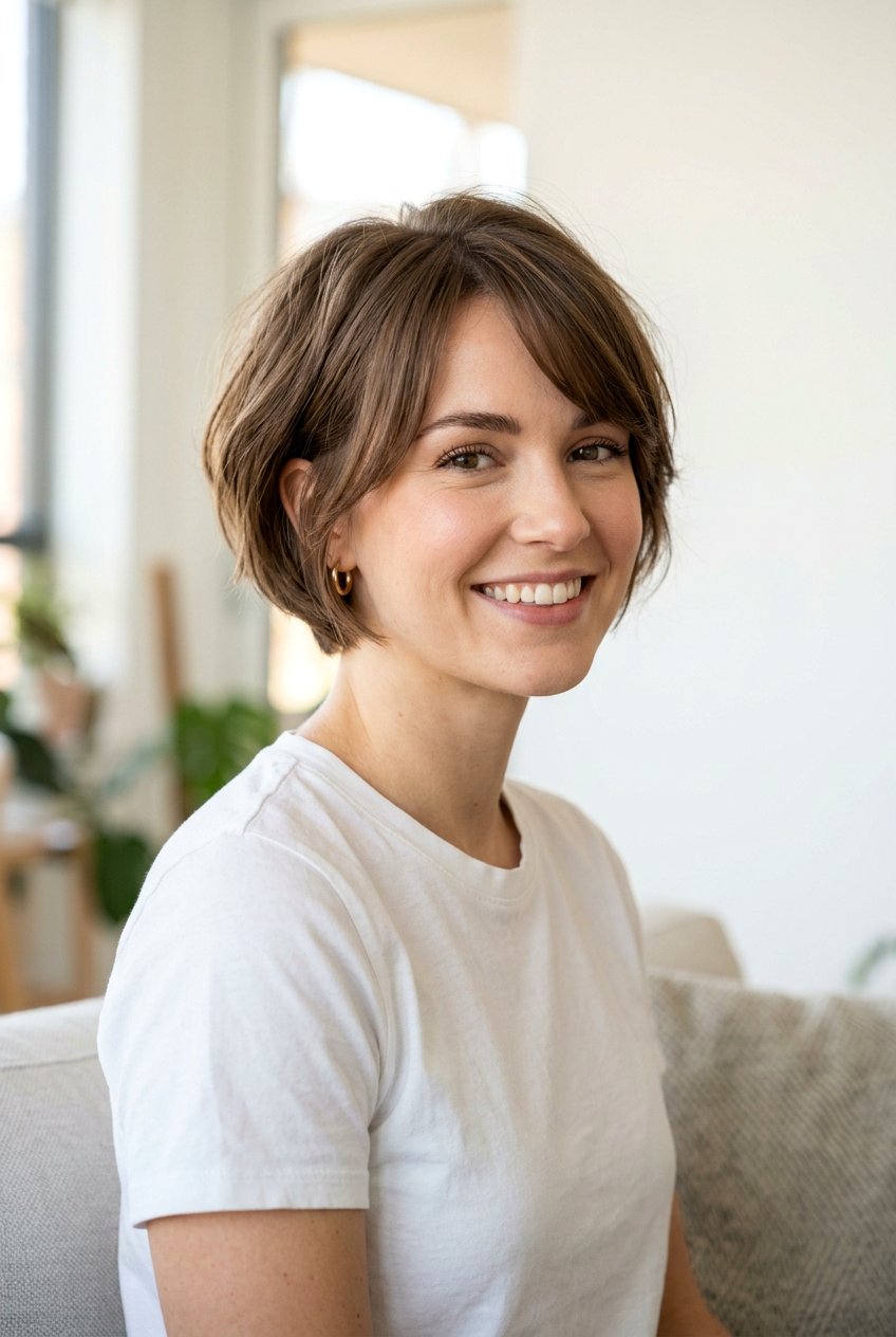 Short Haircut With Side Fringe - 20 short hair with side fringe - 20 short hair with side fringe