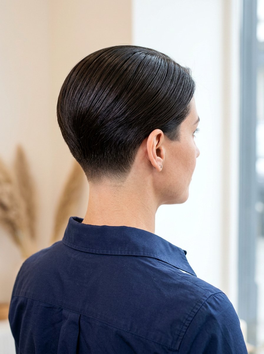 Short Haircut With Tapered Nape - 20 short haircut with tapered back - 20 short haircut with tapered back