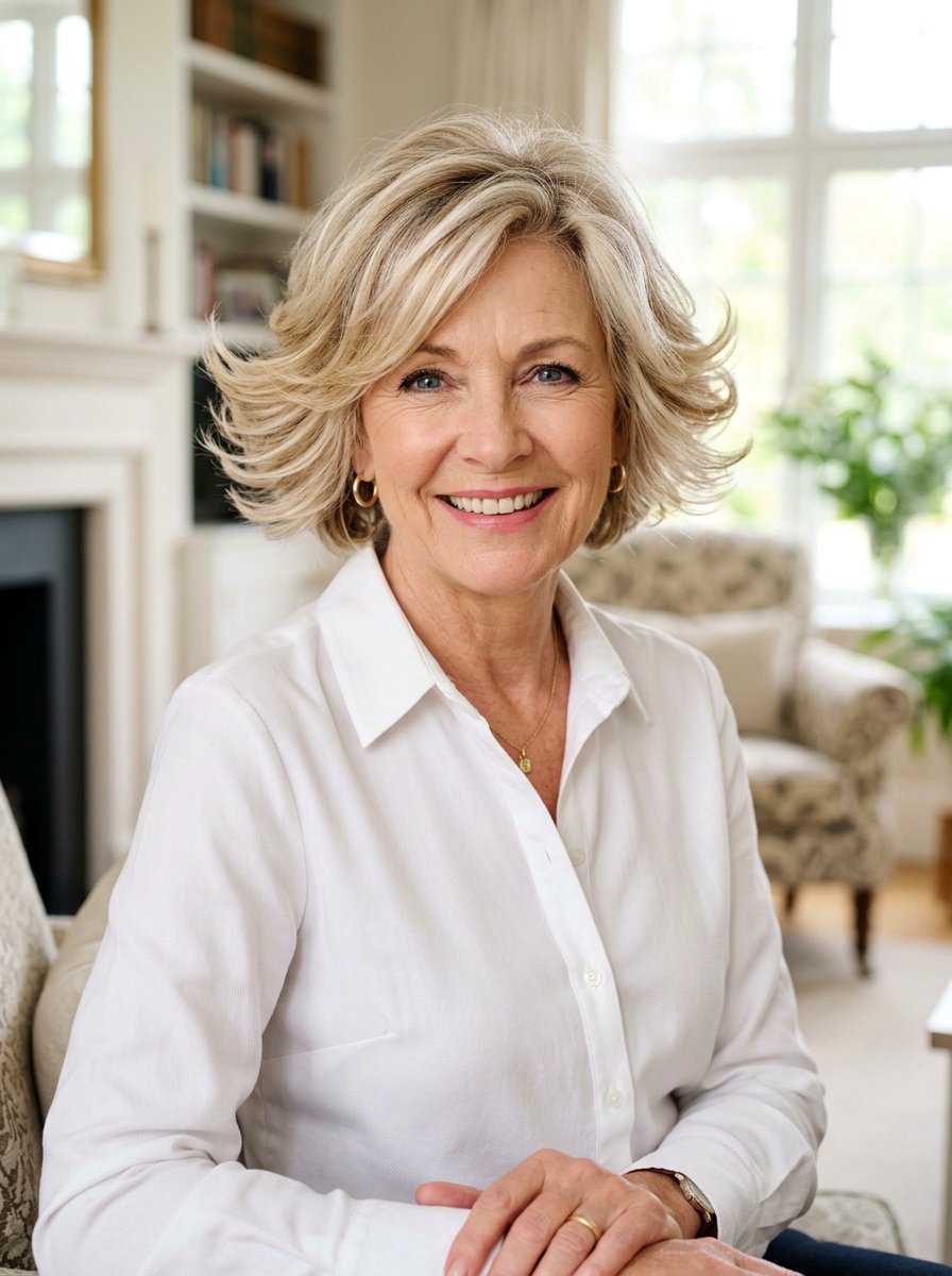 Short Layered Bob - 20 interview hairstyle for mature women - 20 interview hairstyle for mature women