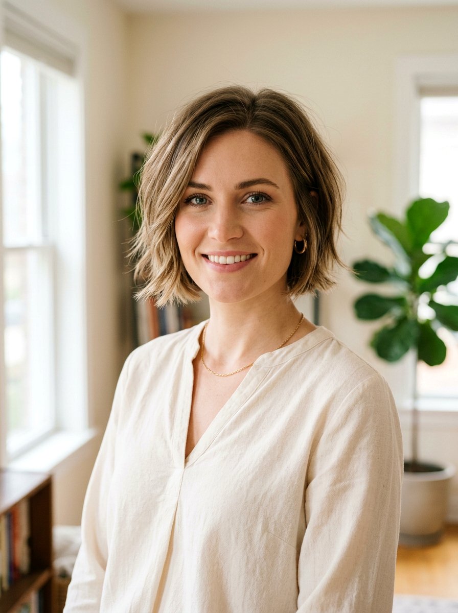 Short Layered Bob For Square Face - 20 short haircut for square face women - 20 short haircut for square face women