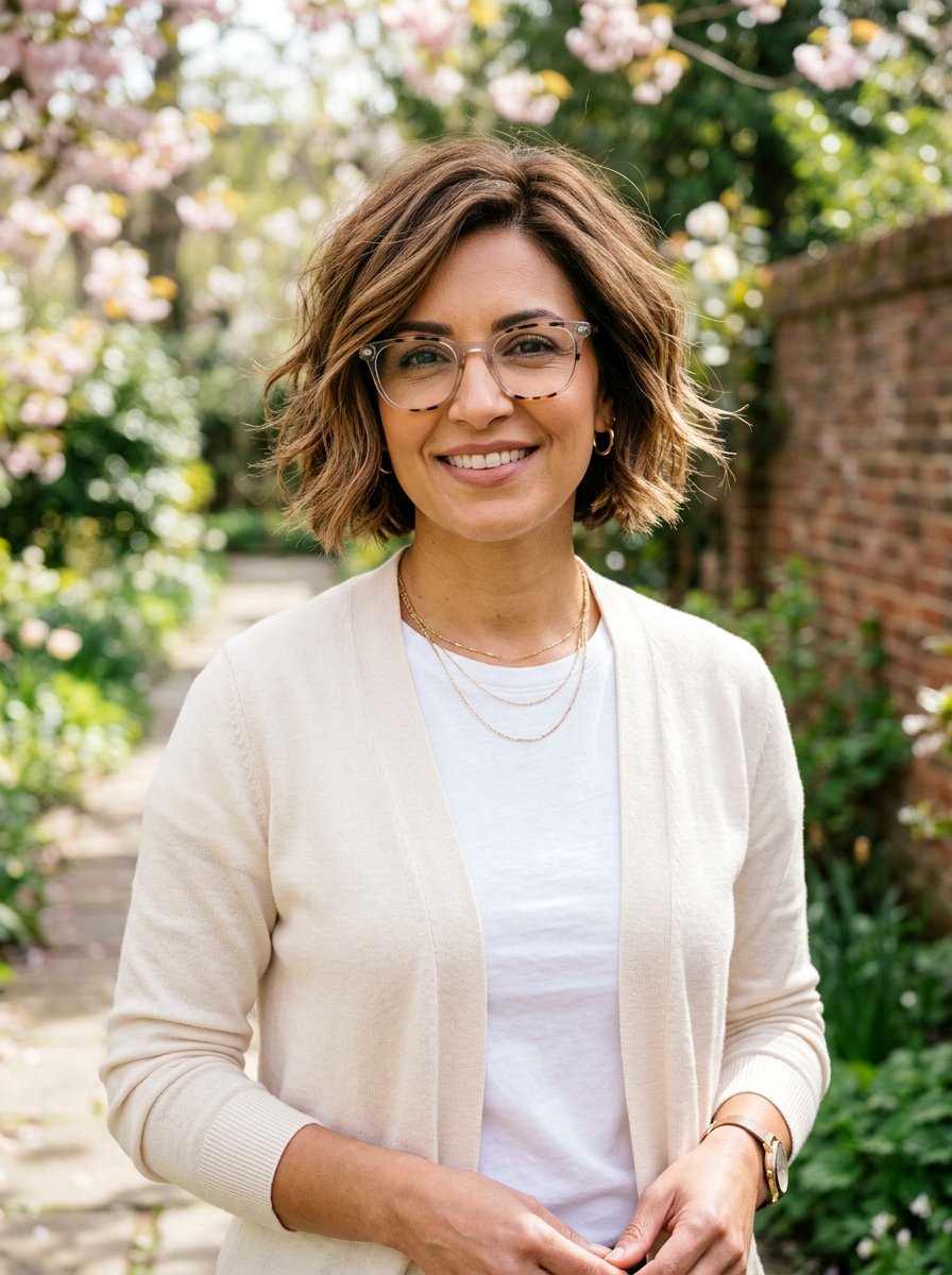Short Layered Bob With Glasses - 20 short haircut for women over 50 with glasses - 20 short haircut for women over 50 with glasses