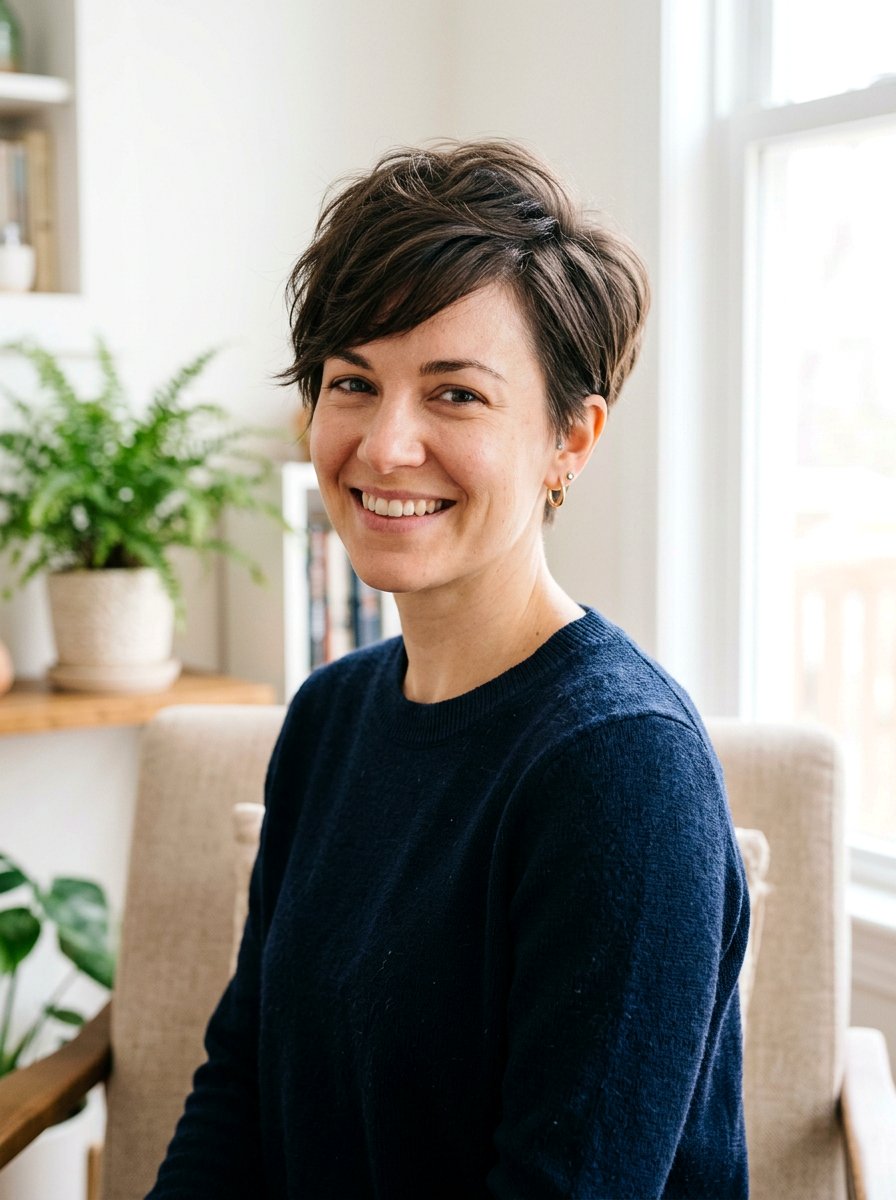 Short Layered Crop With Volume On Top - 20 short haircut with volume on top - 20 short haircut with volume on top