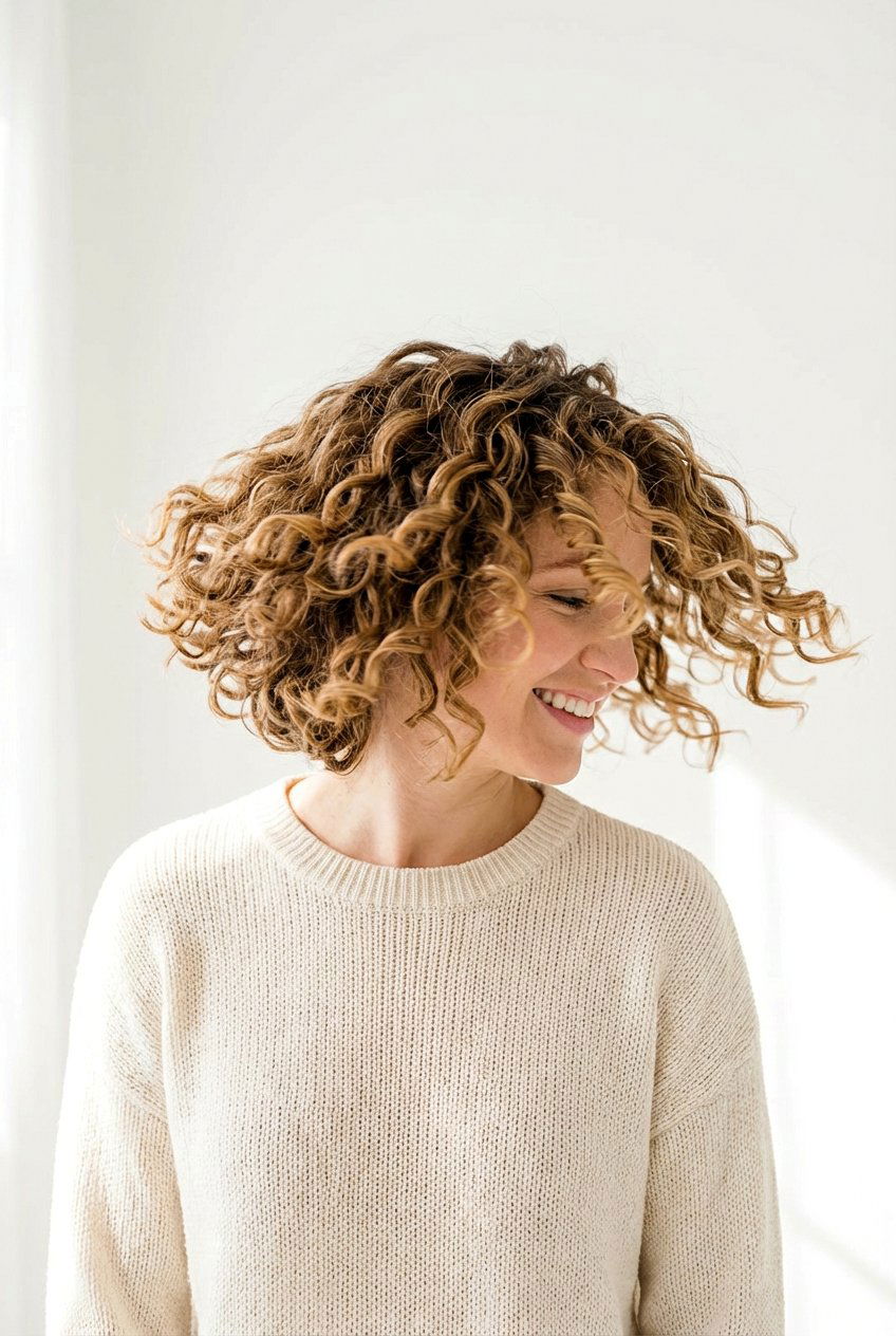 Short Layered Curly Hair - 20 curly hairstyles for short hair - 20 curly hairstyles for short hair