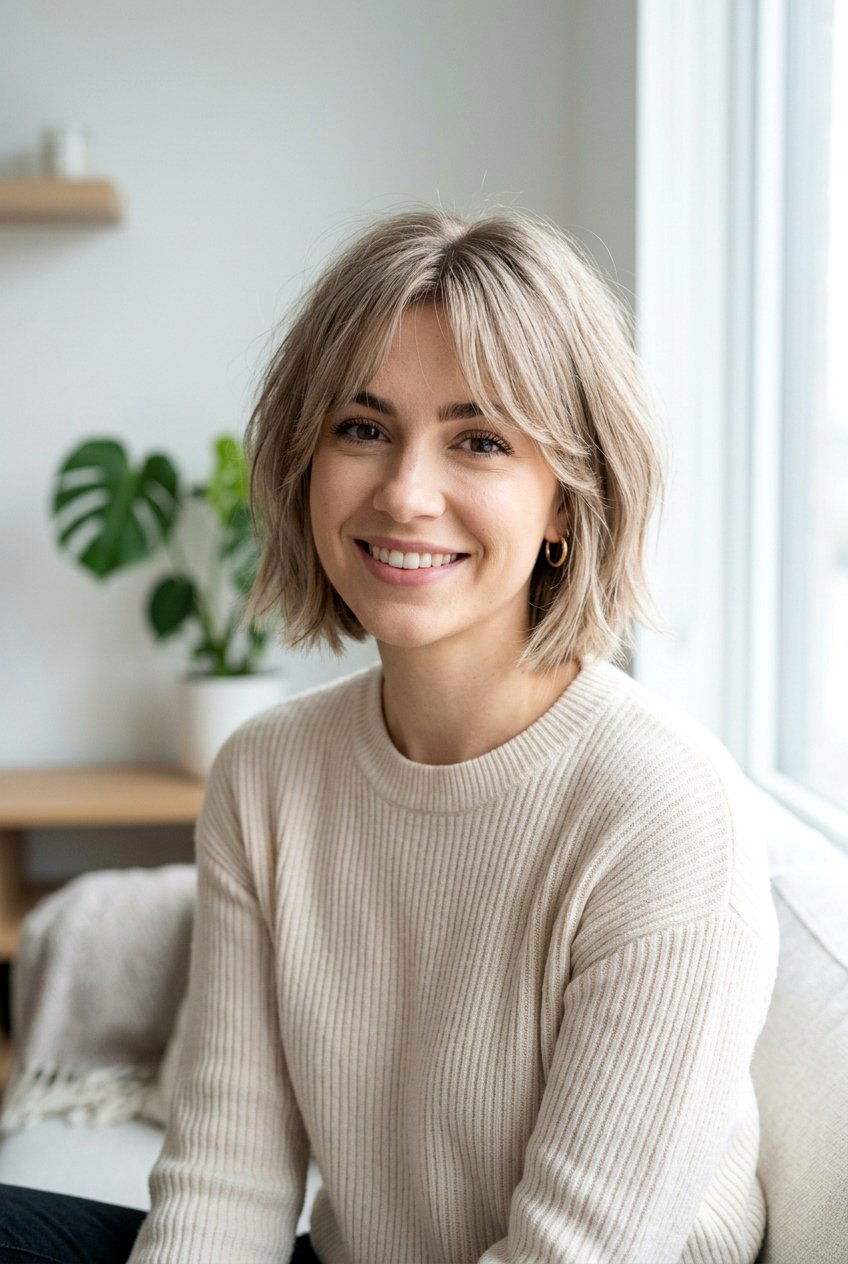 Short Layered Curtain Bangs For Thin Hair - 20 curtain bangs for thin hair - 20 curtain bangs for thin hair