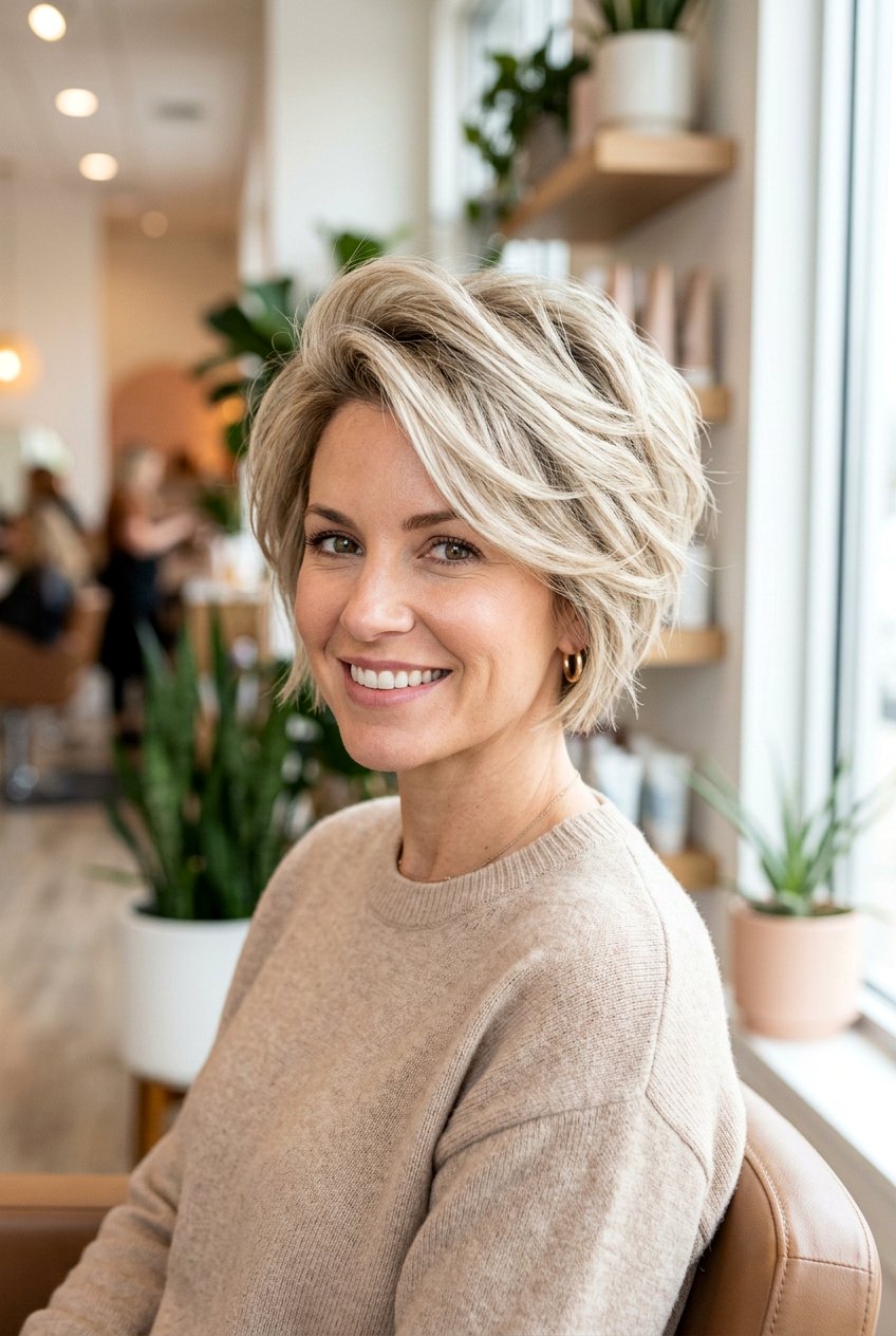 Short Layered Hair For Fine Hair - 20 short hairstyles with layers - 20 short hairstyles with layers