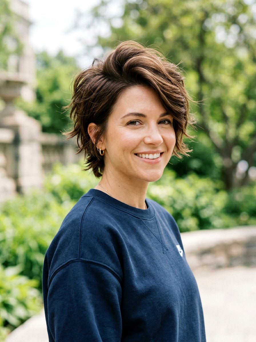 Short Layered Haircut - 20 final haircut keyword ideas for women - 20 final haircut keyword ideas for women