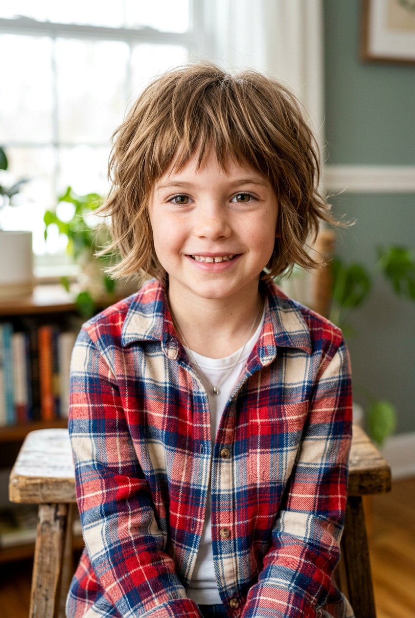 Short Layered Haircut With Piecey Bangs - 20 little girls haircut ideas with bangs - 20 little girls haircut ideas with bangs