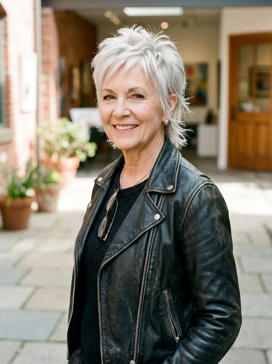 Short Layered Mullet Haircut - 20 older women shoulder length layer ideas - 20 older women shoulder length layer ideas