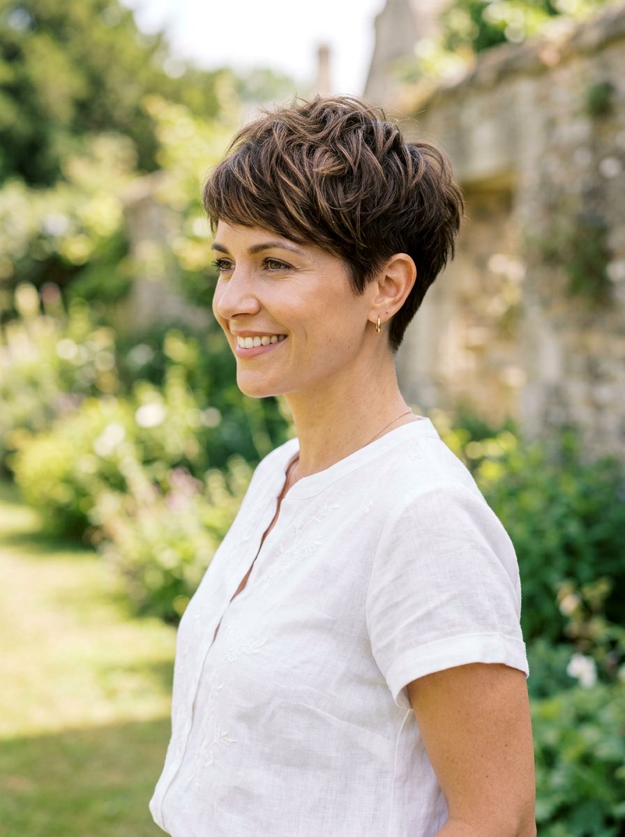 Short Layered Pixie Cut - 20 polished pixie for fine hair women - 20 polished pixie for fine hair women