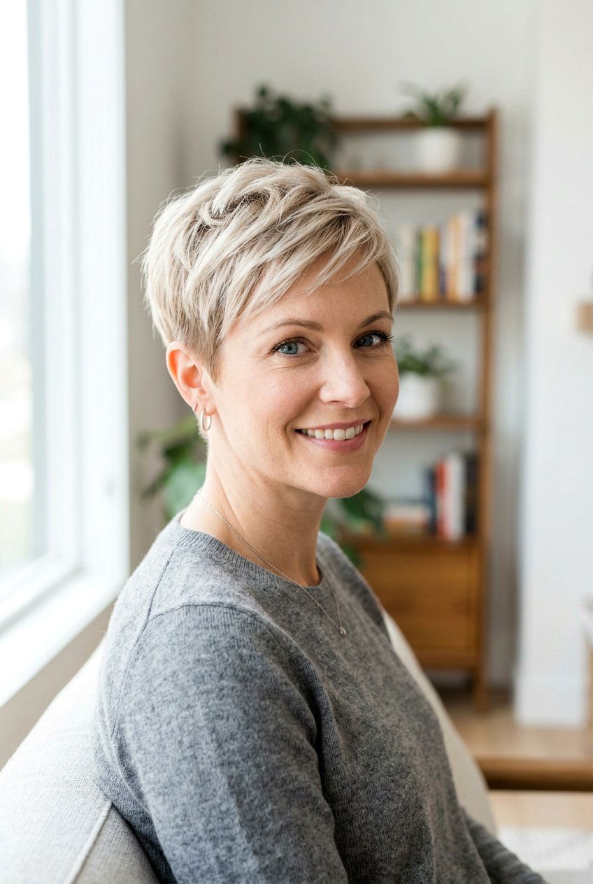 Short Layered Pixie For Fine Hair - 20 short layered pixie for women over 70 - 20 short layered pixie for women over 70