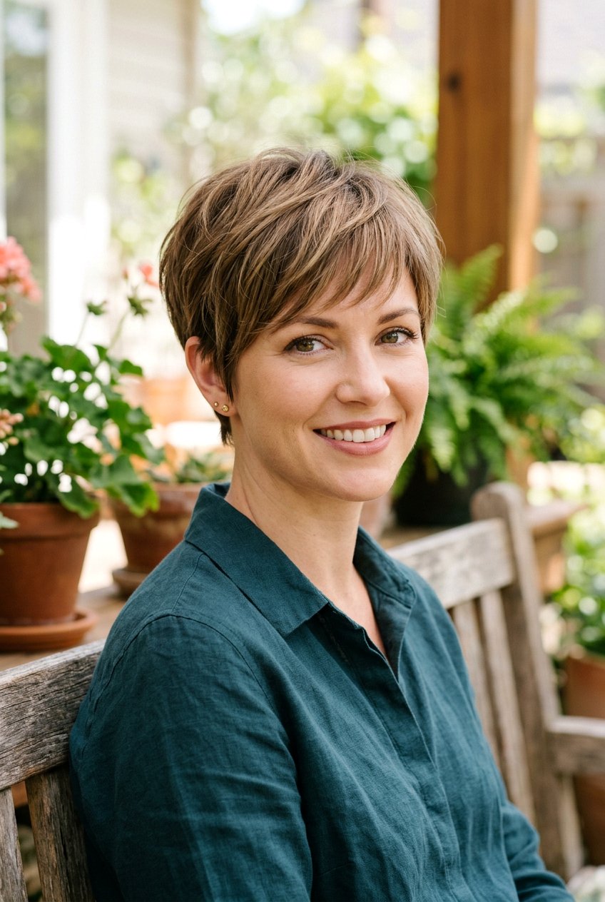 Short Layered Pixie For Oval Face - 20 short layered pixie for women over 70 - 20 short layered pixie for women over 70