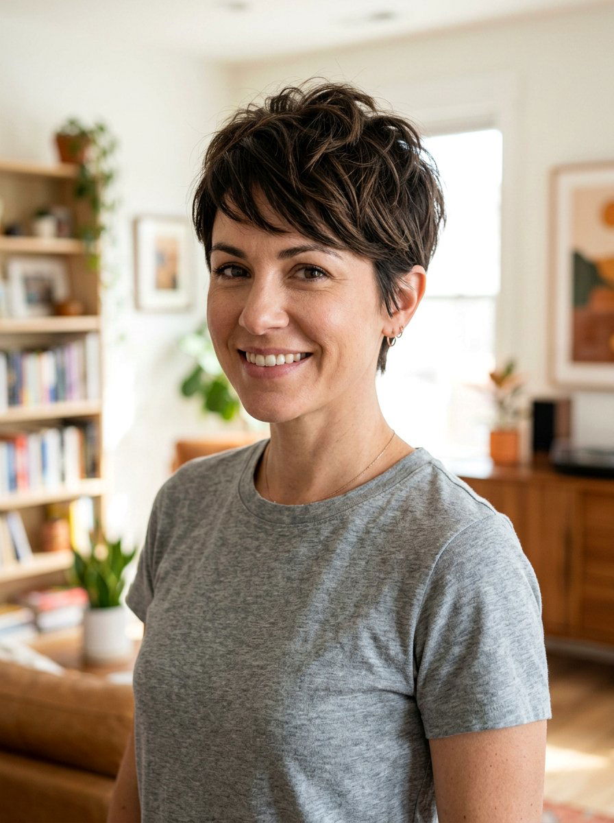 Short Layered Pixie Wash And Wear - 20 wash and wear short pixie haircut - 20 wash and wear short pixie haircut