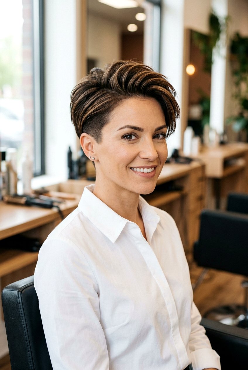 Short Layered Pixie With Long Top - 20 short layered pixie for women over 70 - 20 short layered pixie for women over 70