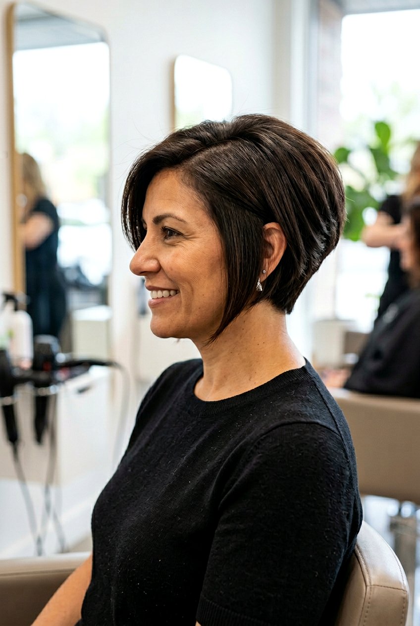 Short Layered Wedge Bob For Thick Coarse Hair - 20 short layered haircut for thick coarse hair - 20 short layered haircut for thick coarse hair