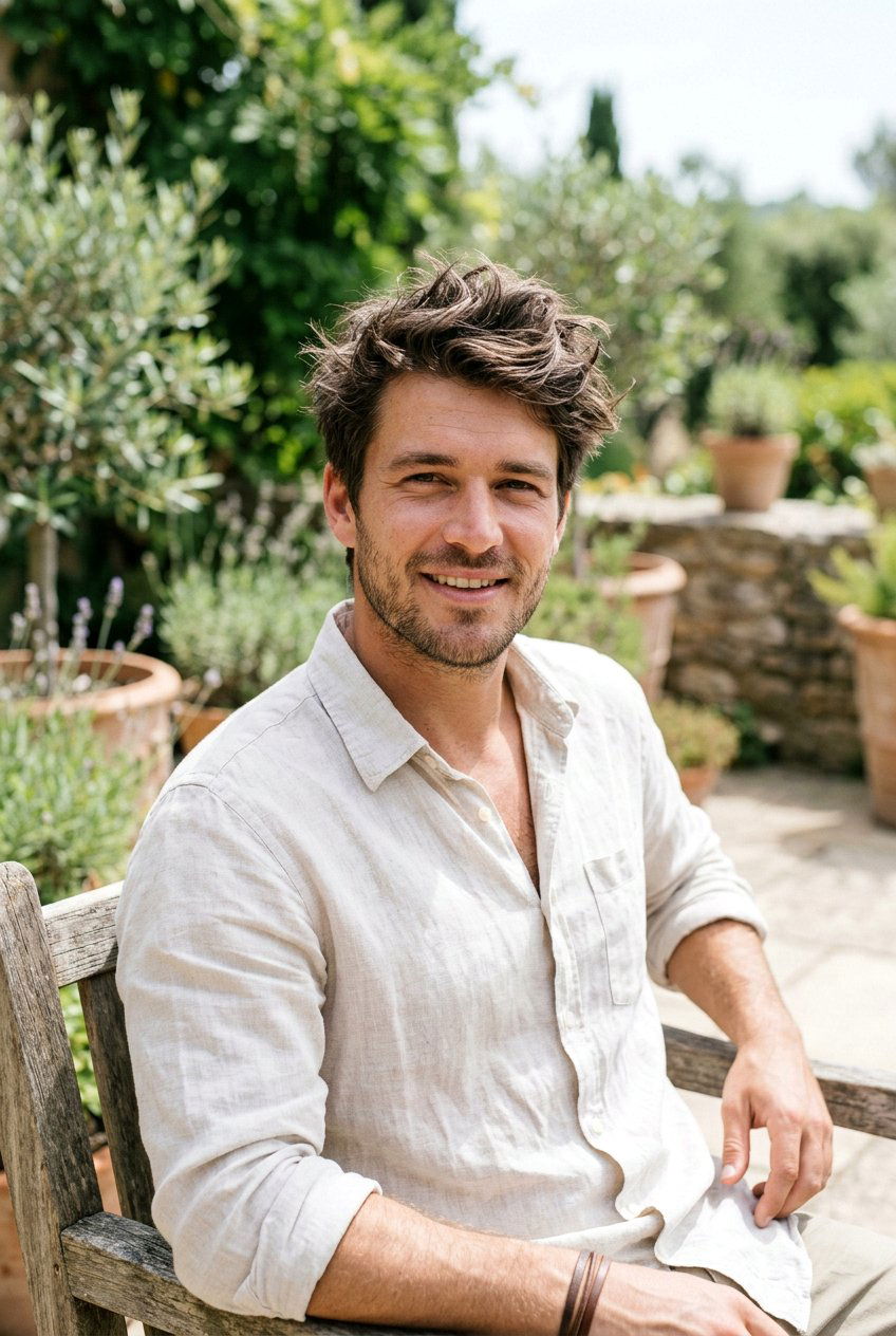 Short Messy Hair - 20 mens haircut for receding hairline - 20 men’s haircut for receding hairline