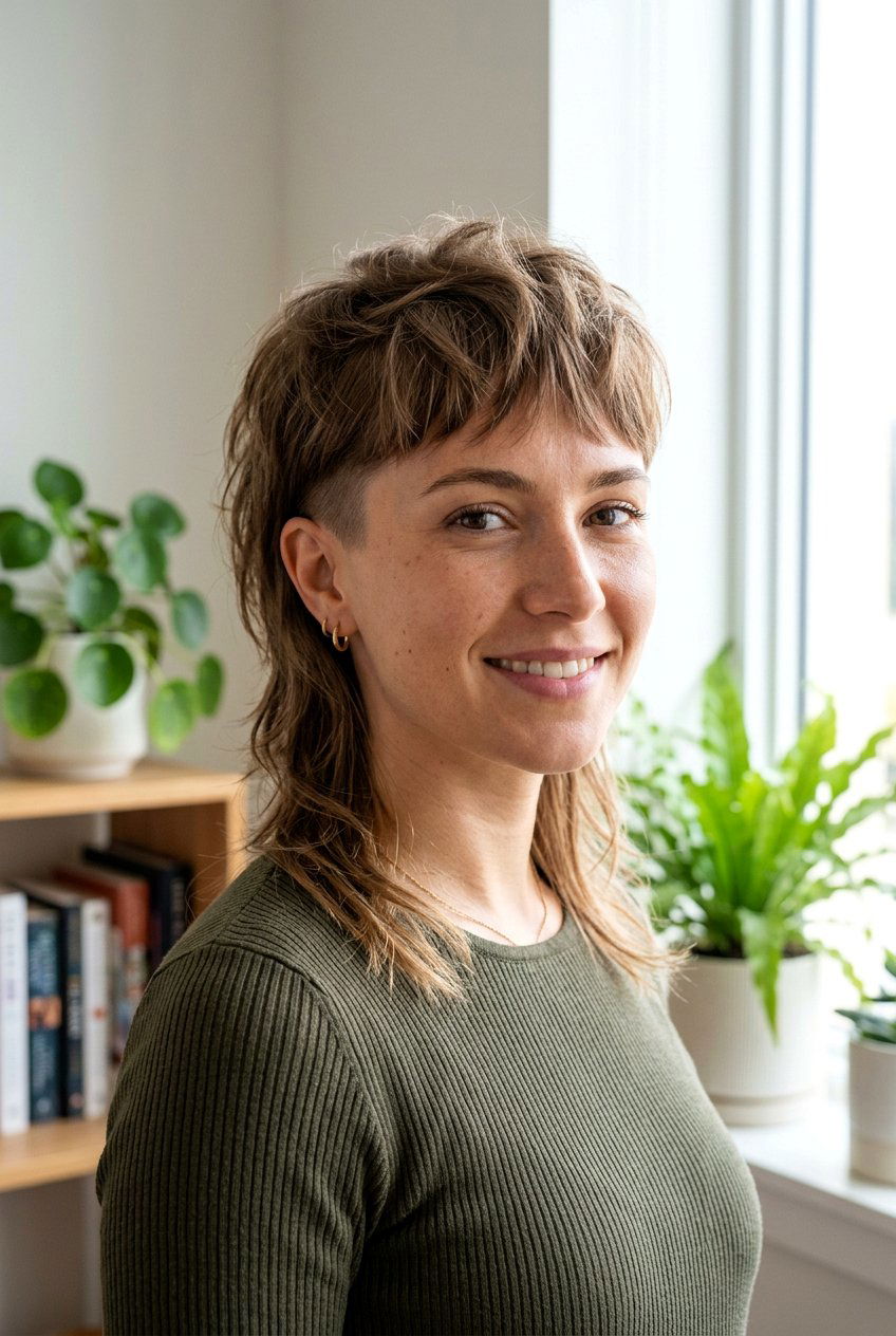 Short Modern Mullet For Fine Hair - 20 mullet haircut for fine hair women - 20 mullet haircut for fine hair women