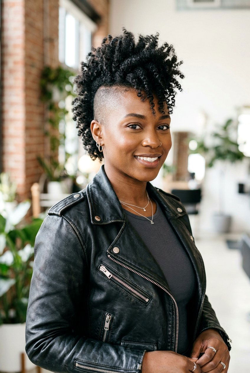 Short Mohawk Haircut - 20 black women short haircut ideas - 20 black women short haircut ideas