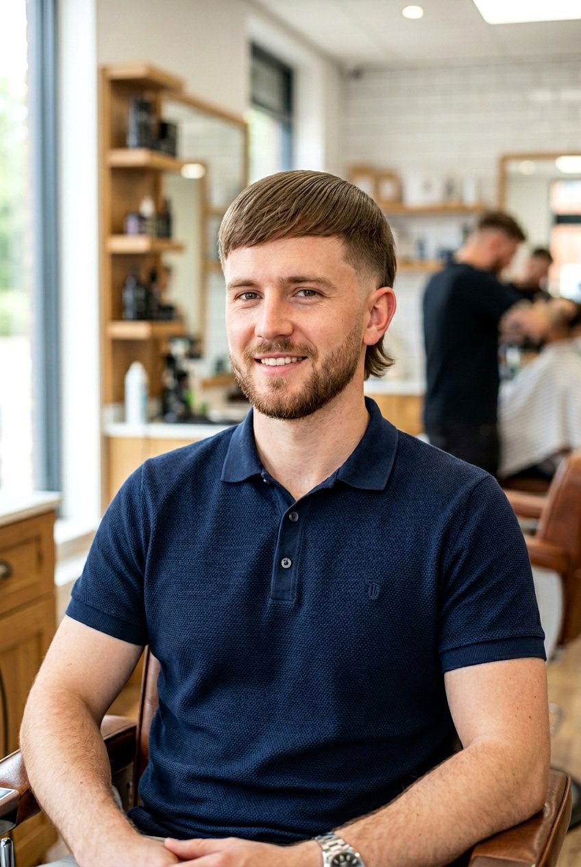 Short Mullet Fade - 20 mullet fade for straight hair men - 20 mullet fade for straight hair men