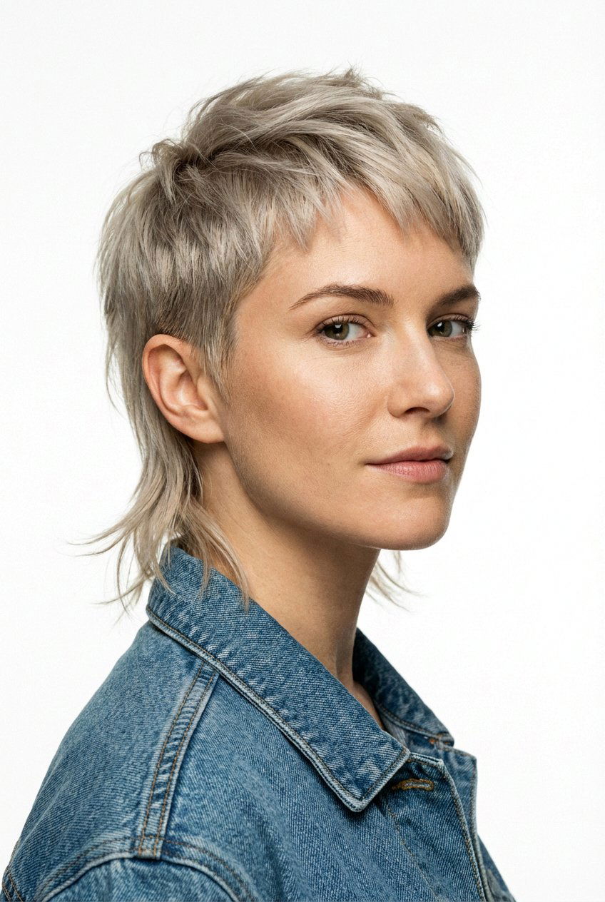 Short Mullet Haircut - 20 mullet haircut for women