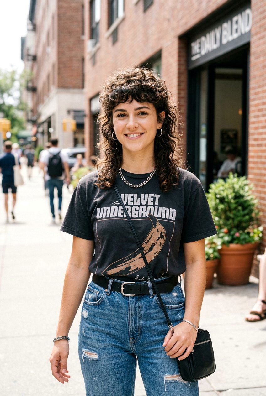 Short Permed Mullet Haircut - 20 perms for short hair - 20 perms for short hair