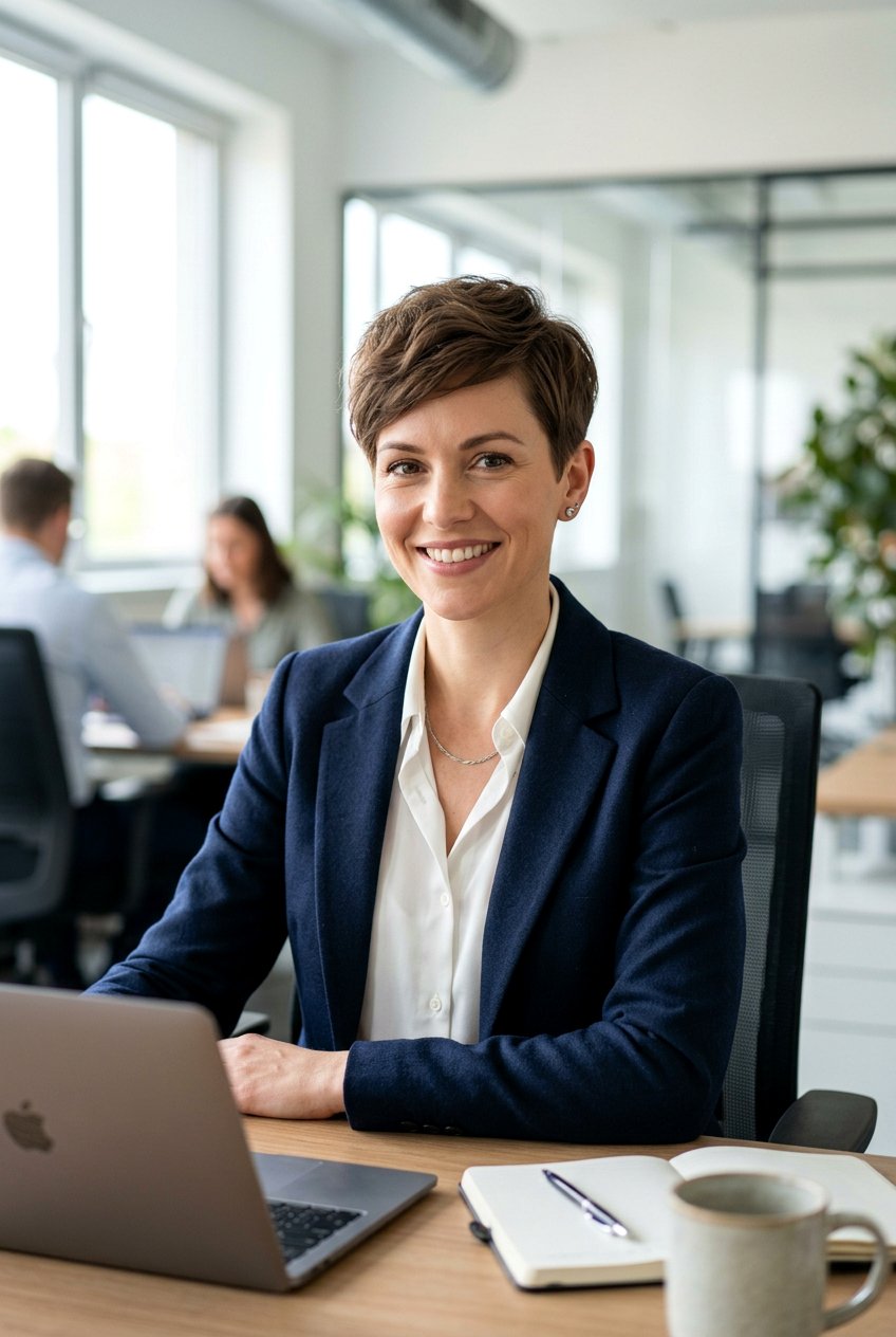 Short Pixie Cut For Corporate Women - 20 corporate hairstyles for women - 20 corporate hairstyles for women