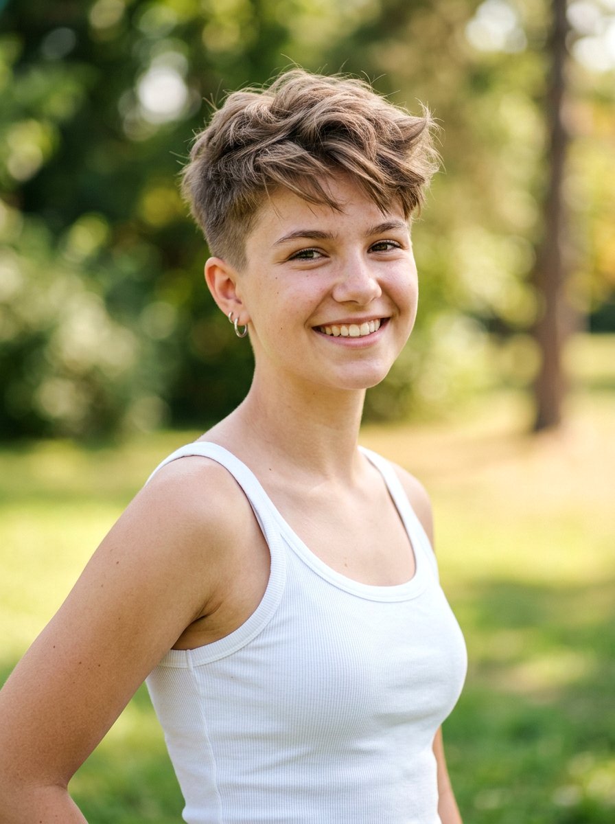 Short Pixie Haircut - 20 teen girls haircut ideas for school - 20 teen girls haircut ideas for school