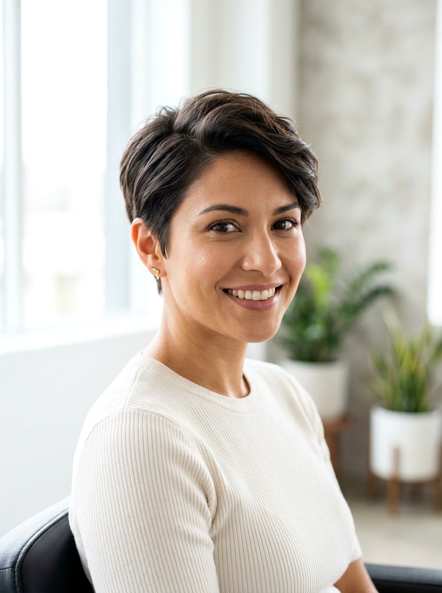 Short Pixie Haircut For Oval Face Women - 20 short haircut for oval face women - 20 short haircut for oval face women