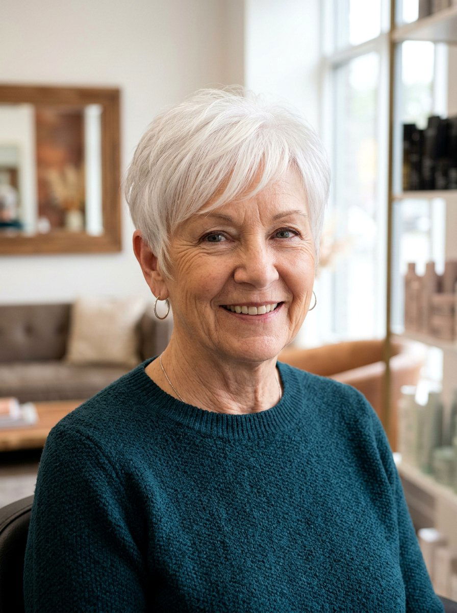 Short Pixie Haircut With Bangs For Thin Hair Over 70 - 20 short haircut for women over 70 with thin hair - 20 short haircut for women over 70 with thin hair