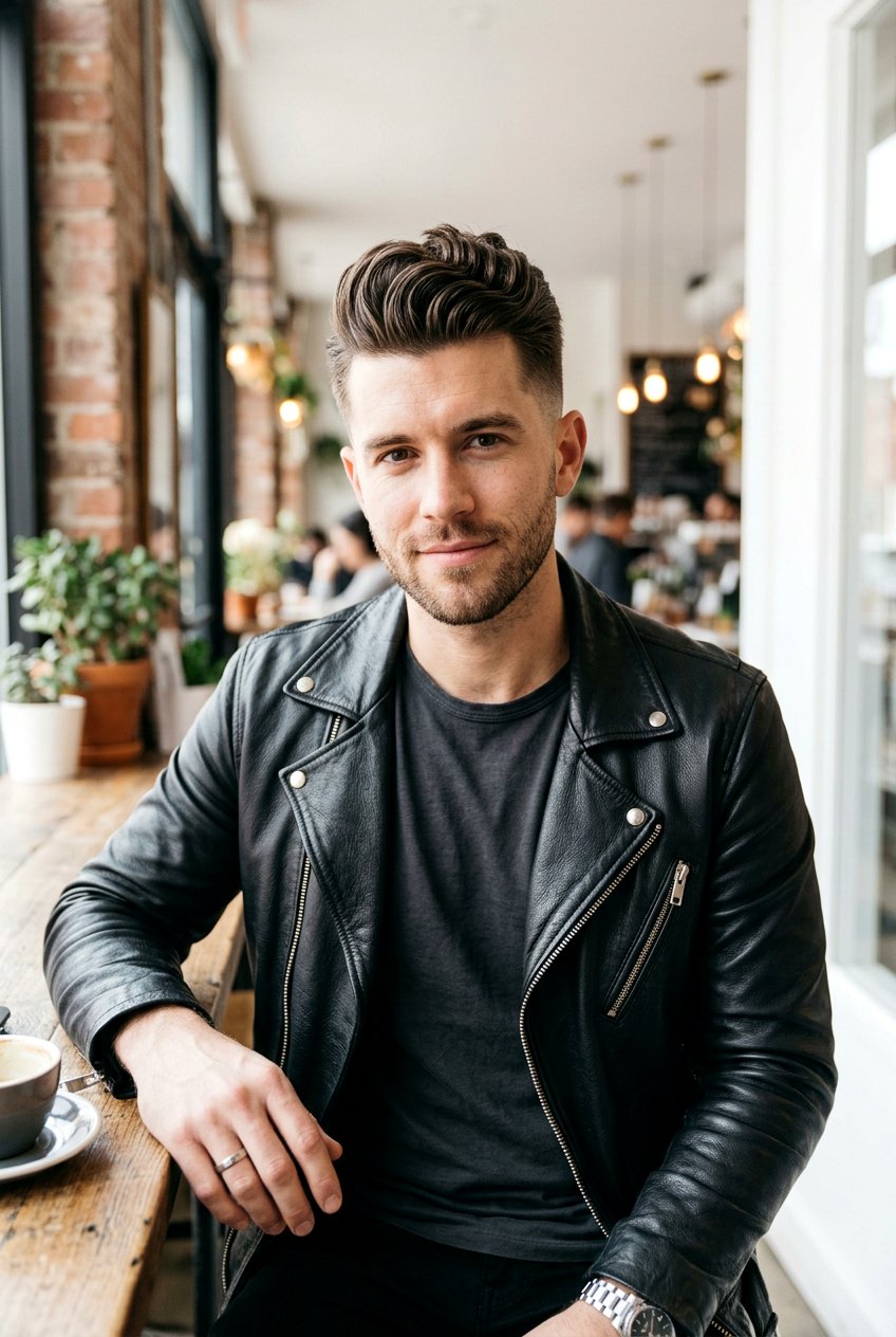 Short Pompadour Haircut For Men - 20 men haircut for straight fine hair - 20 men haircut for straight fine hair