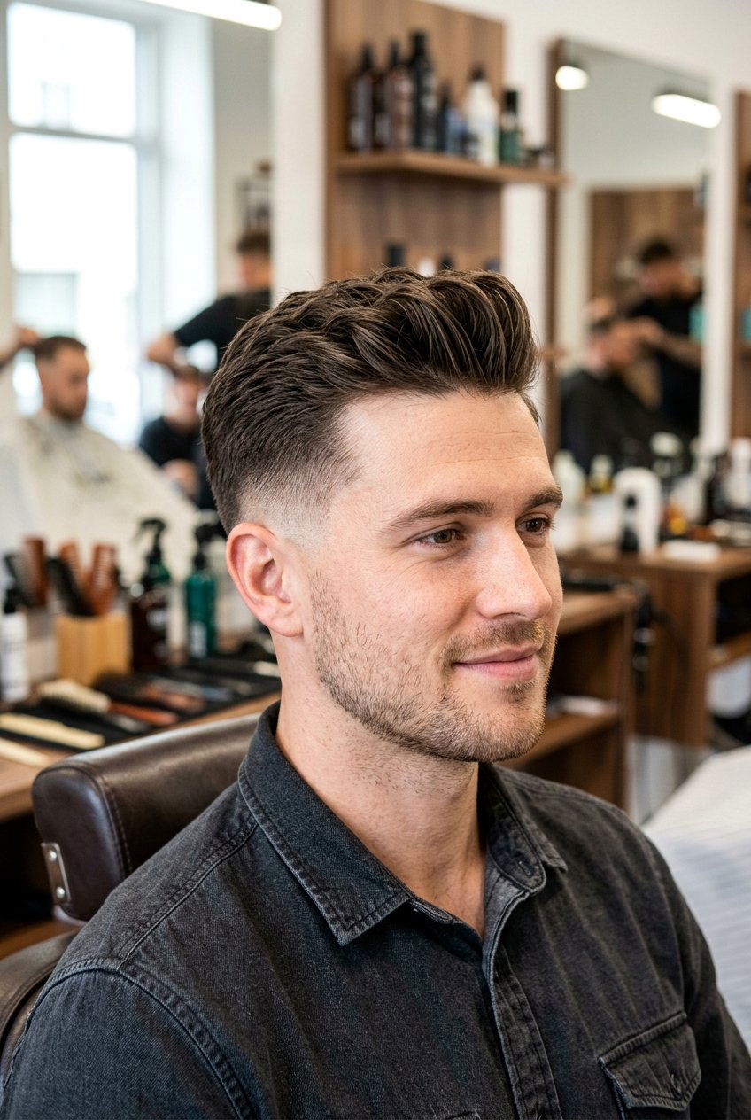 Short Quiff - 20 quiff haircut for men - 20 quiff haircut for men