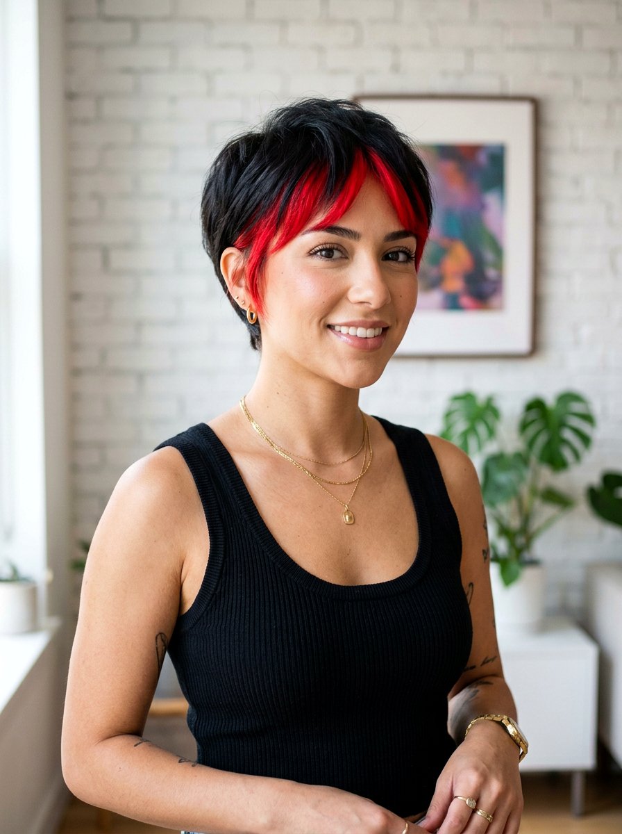 Short Red Money Piece Black Hair - 20 red money piece for black hair - 20 red money piece for black hair