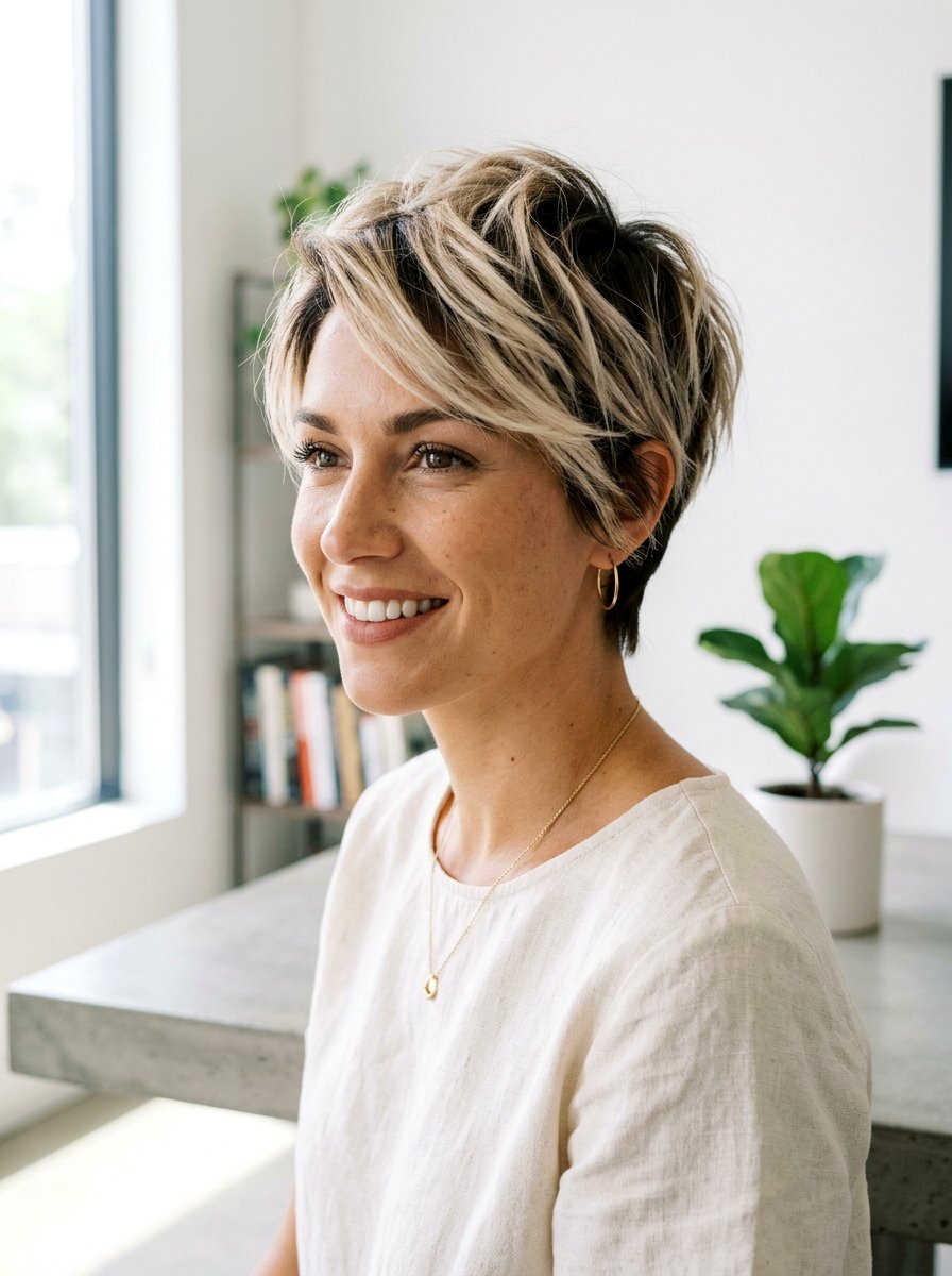 Short Rooted Beige Blonde - 20 rooted beige blonde for mature women - 20 rooted beige blonde for mature women