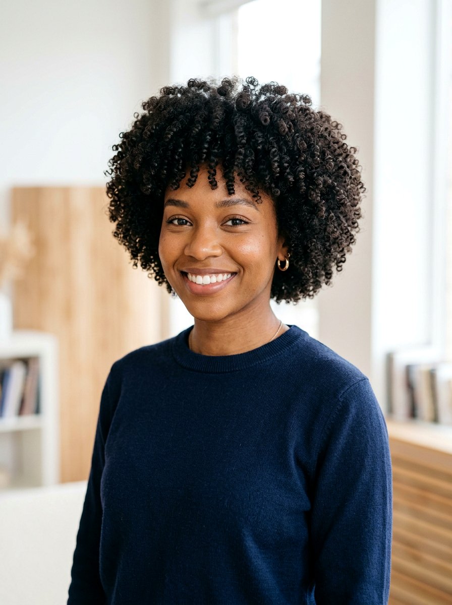 Short Round Curly Cut - 20 round haircut for curly hair - 20 round haircut for curly hair