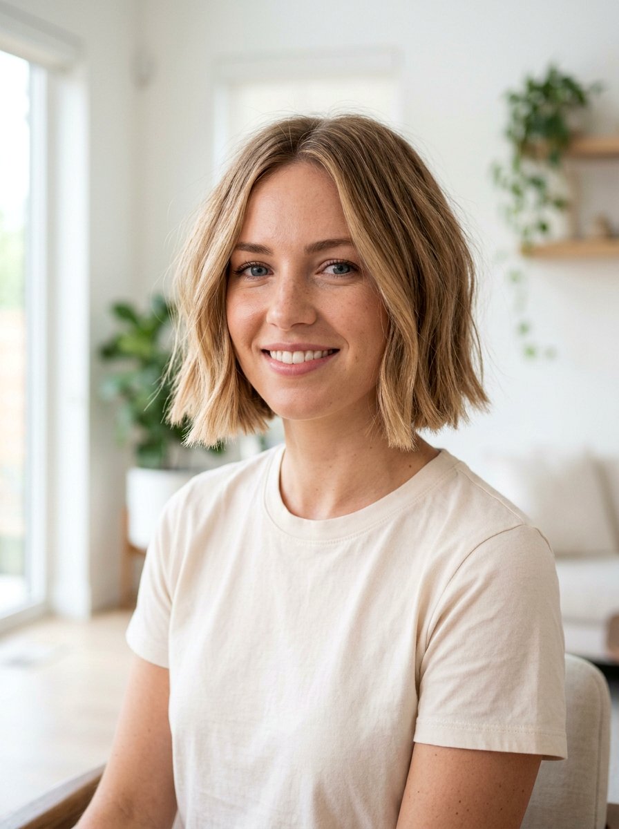 Short Sandy Caramel Blonde Bob - 20 sandy caramel blonde hair - 20 sandy caramel blonde hair